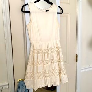 Ann Taylor White sundress size 6P